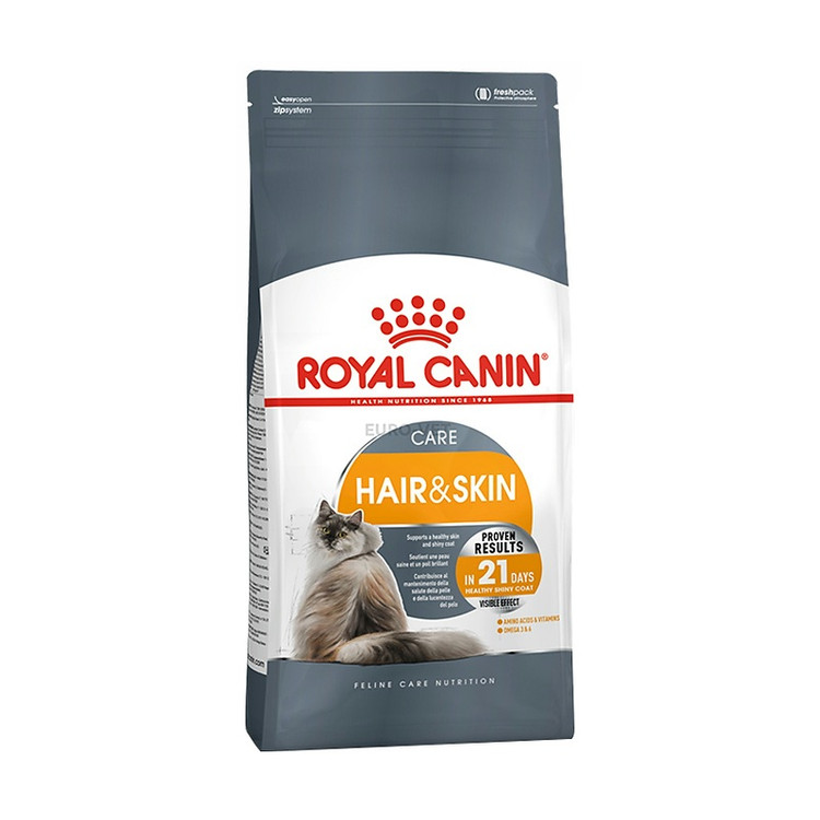 غذای خشک گربه مراقبت از پوست و مو رویال کنین Royal Canin Hair & Skin Care